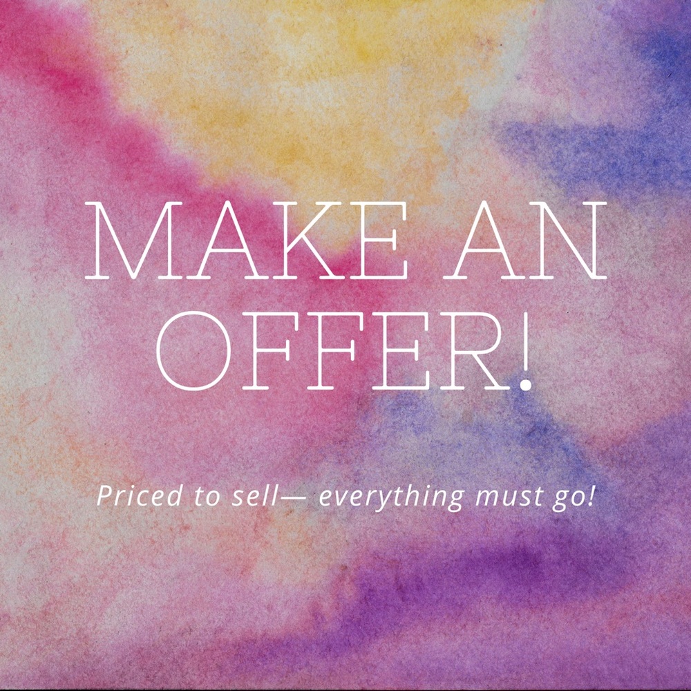 Make an offer!! Moving— everything must go